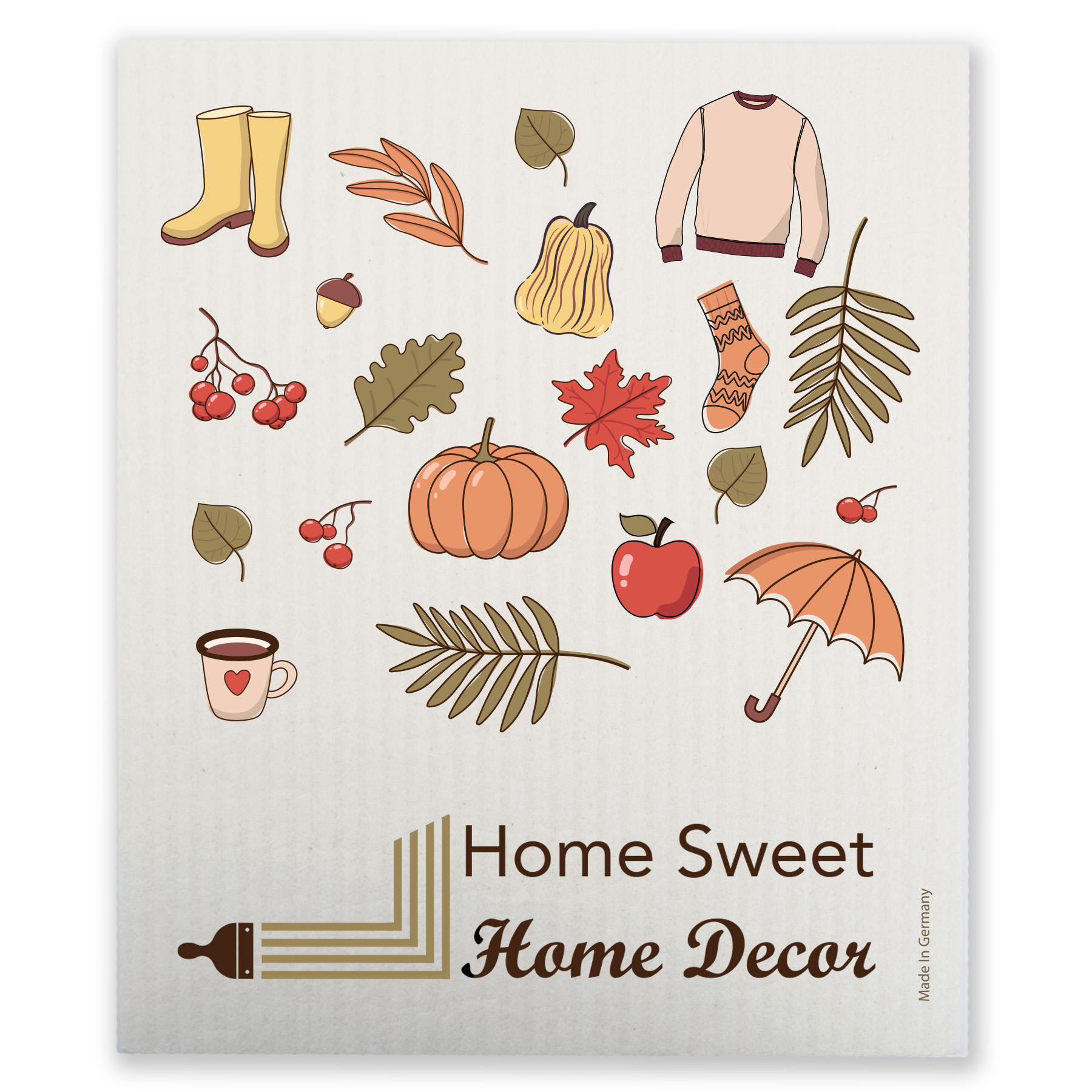 Fall Stock Graphic with Imprint